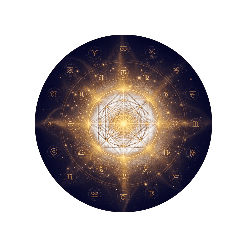 Quantum Karma cosmic mandala